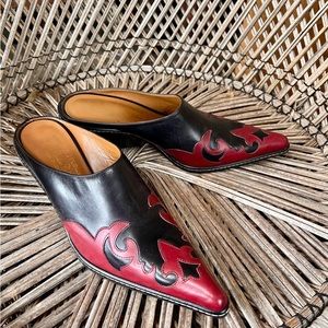 Donald Pliner Western Couture Collection Mules size 7
